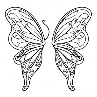 Sik Peri Kanatlari Boyama Sayfasi 14797 3240