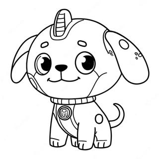 Dashi The Dog Octonauts Boyama Sayfasi 16826-3673
