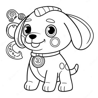 Dashi The Dog Octonauts Boyama Sayfasi 16826-3674
