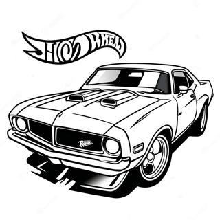 Klasik Hot Wheels Kasli Araba Boyama Sayfasi 17624 3854