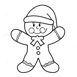 Noel Sapkasi Takmis Zencefilli Adam Cizim Sayfasi 18353 4010