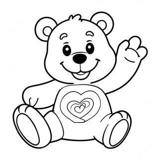 Care Bear Boyama Sayfaları