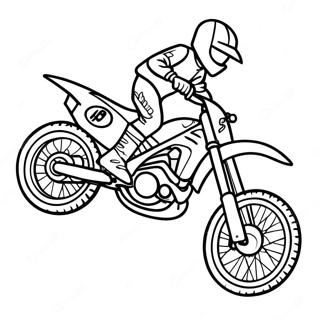 Hizli Dirt Bike Yarisi Boyama Sayfasi 20178-4410