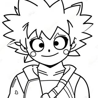 Deku Bakugo Ile Boyama Sayfasi 21600-4718