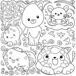 Sirin Hayvan Desenleri Boyama Sayfasi 22748 4970