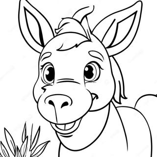 Gulumseyen Esek Boyama Sayfasi 24079 5258