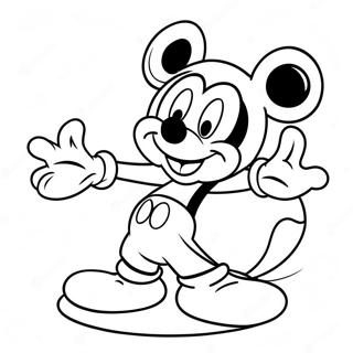 Cekici Mickey Mouse Boyama Sayfasi 24169 5267
