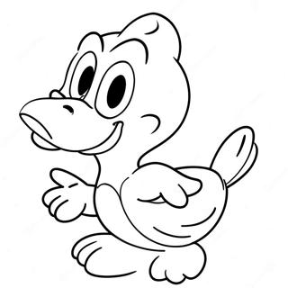 Oynak Donald Duck Boyama Sayfasi 24170 5271