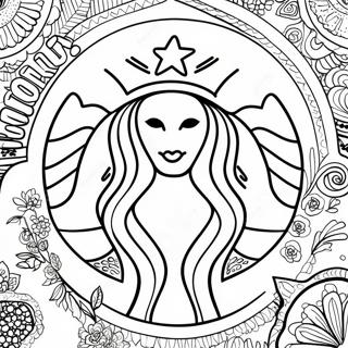 Starbucks Logosu Boyama Sayfasi 25524-5565