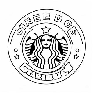 Starbucks Logosu Boyama Sayfasi 25524-5566