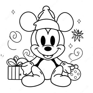 Mickey Mouse Noel Boyama Sayfasi 25891-5643