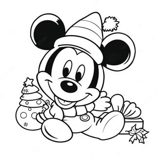 Mickey Mouse Noel Boyama Sayfasi 25891-5644