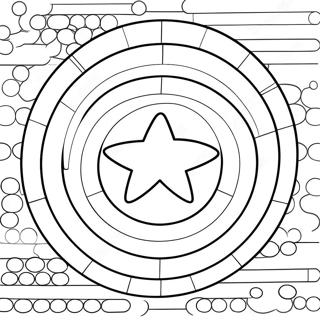 Lego Kaptan Amerika Kalkani Boyama Sayfasi 26719-5830