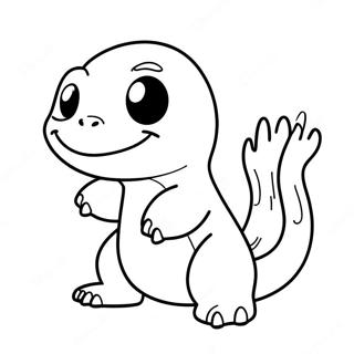 Sevimli Charmander Boyama Sayfasi 27086-5894