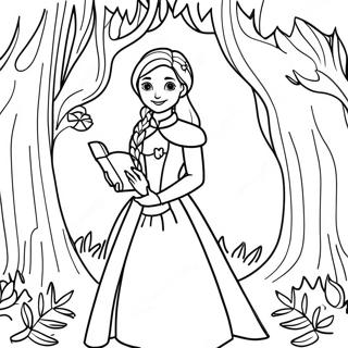 Buyulu Ormanda Anna Boyama Sayfasi 27944 6091