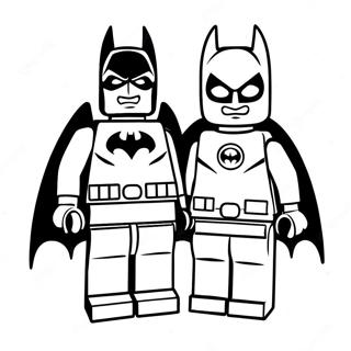 Lego Batman Ve Robin Boyama Sayfasi 29295-6377