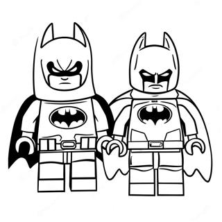 Lego Batman Ve Robin Boyama Sayfasi 29295-6378