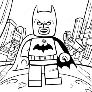 Lego Batman Boyama Sayfaları