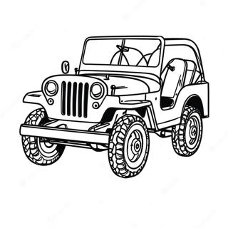 Jeep Boyama Sayfaları