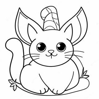 Hocus Pocus Siyah Kedi Boyama Sayfasi 32816-7159