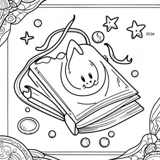 Hocus Pocus Buyu Kitabi Boyama Sayfasi 32817-7161