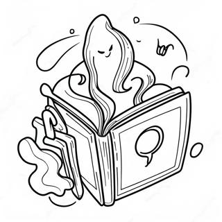 Hocus Pocus Buyu Kitabi Boyama Sayfasi 32817-7164