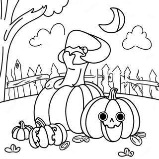 Hocus Pocus Balkabagi Tarlasi Boyama Sayfasi 32818-7165