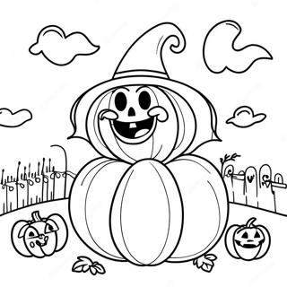 Hocus Pocus Balkabagi Tarlasi Boyama Sayfasi 32818-7167