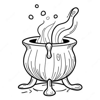 Hocus Pocus Kettle Kayniyor Boyama Sayfasi 32819-7170