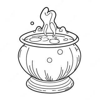 Hocus Pocus Kettle Kayniyor Boyama Sayfasi 32819-7171
