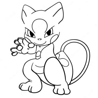 Mewtwo Psikolojik Guclerle Boyama Sayfasi 33074-7218