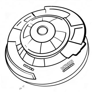 Beyblade Savas Arenasi Boyama Sayfasi 34618-7555