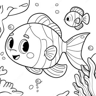 Bubble Guppies Mercan Resiflerini Kesfetme Boyama Sayfasi 35518 7769