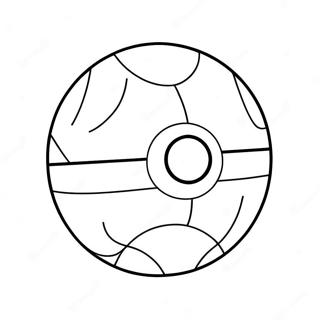 Pokeball Boyama Sayfaları