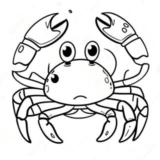 Kizgin Yengec Penceleri Ile Boyama Sayfasi 39193 8561