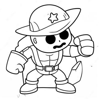 Brawl Stars Karakter Savasi Boyama Sayfasi 40265-8794