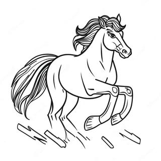 Colt Hizla Kosuyor Boyama Sayfasi 40268 8806