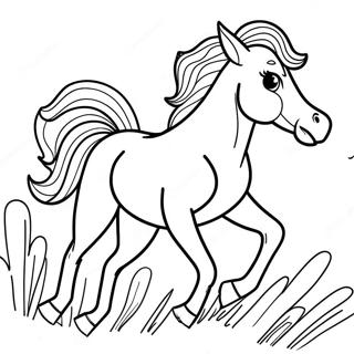 Colt Hizla Kosuyor Boyama Sayfasi 40268 8807