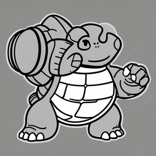 Blastoise Su Topu Boyama Sayfasi 40830-8916