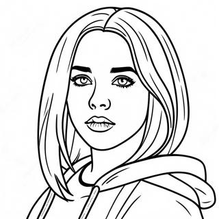 Billie Eilish Boyama Sayfaları