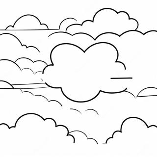 Hayalperest Bulutlar Estetik Boyama Sayfasi 4195 2725