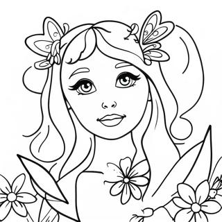 Buyuleyici Peri Estetik Boyama Sayfasi 4197 2643