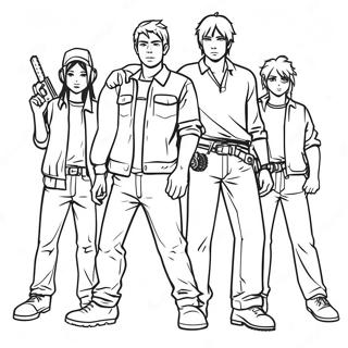 Arkadaslariyla Testere Adam Boyama Sayfasi 42730 9343