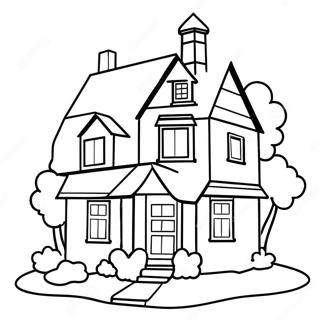 Up Renkli Ev Boyama Sayfasi 43995 9620