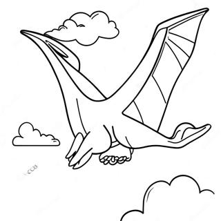 Pterodactyl Boyama Sayfaları