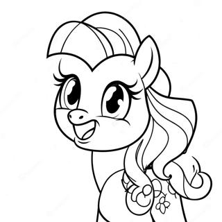 Mutlu Pinkie Pie Boyama Sayfasi 45138-9877