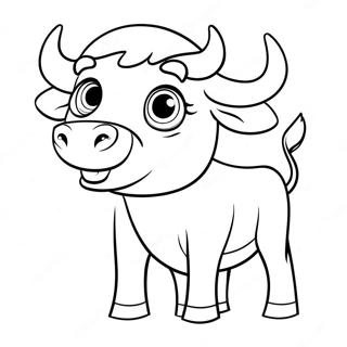 Buyuk Gozlu Cizgi Film Bogasi Boyama Sayfasi 45225-9912