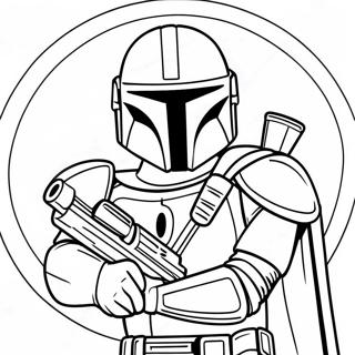 Blaster Tutan Mandalorian Boyama Sayfasi 47818 10461