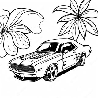 Hot Rod Boyama Sayfaları