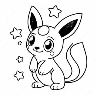 Yildizlarla Oynayan Umbreon Boyama Sayfasi 49897 10918